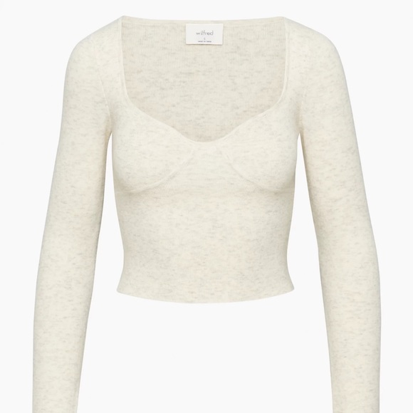 Aritzia Sweaters - Aritzia Wilfred Greer Sweater in Heather Birch | Size: L